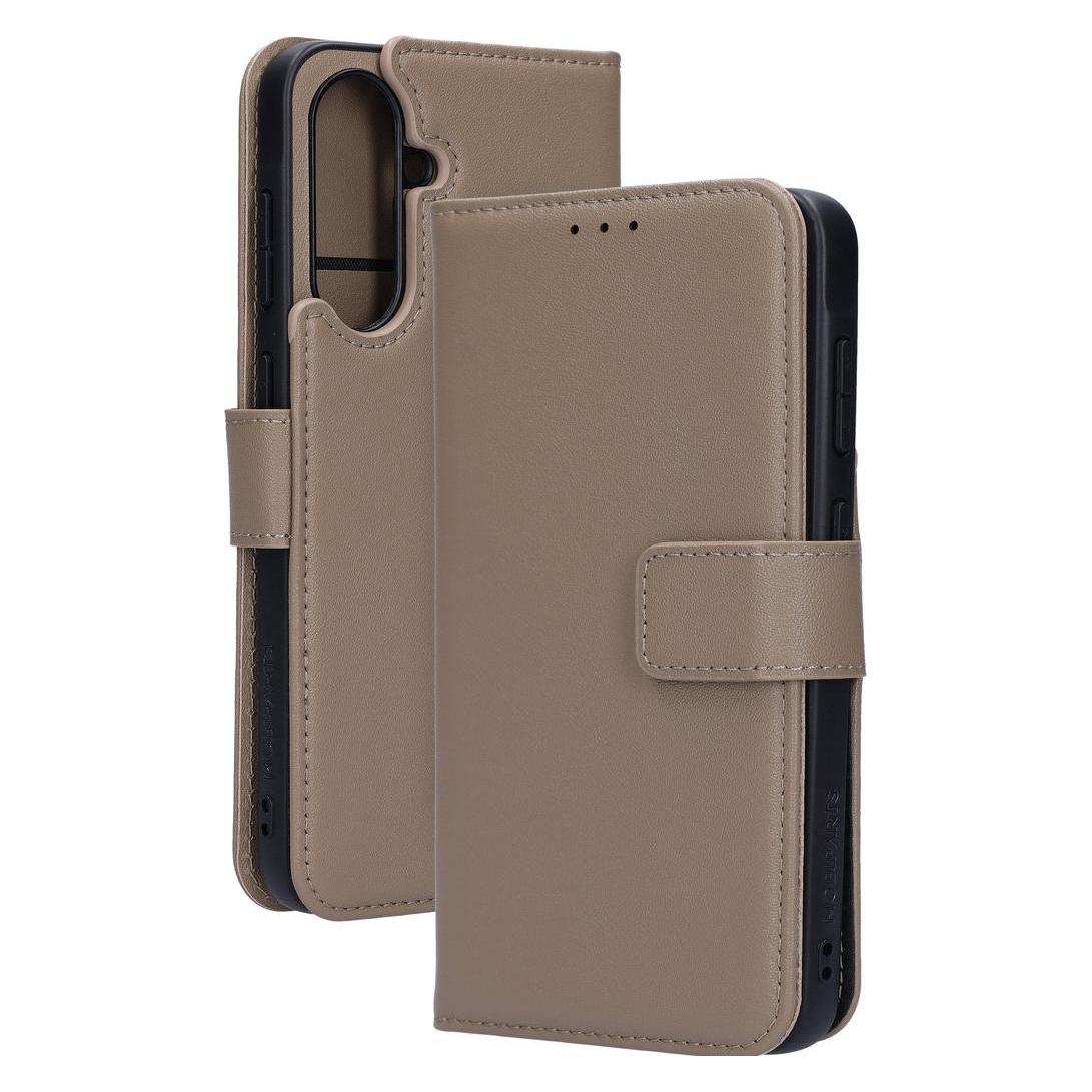 Mobiparts Leather 2 in 1 Wallet Case Samsung Galaxy A36 Taupe (Samsung Galaxy A36) (MP-128769)