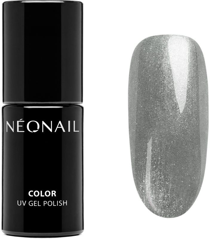 NEONAIL Winter Symphony gel nail polish for UV/LED hardening shade Silver Sheen 7.2 ml