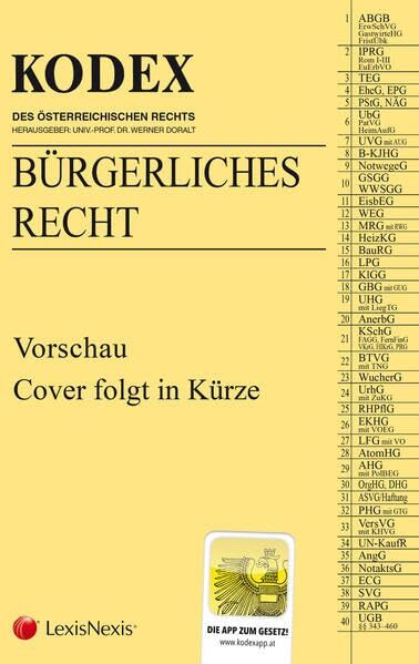 KODEX Bürgerliches Recht 2025/26 - inkl. App - Preis vom 17.10.2026 19:25:27 h