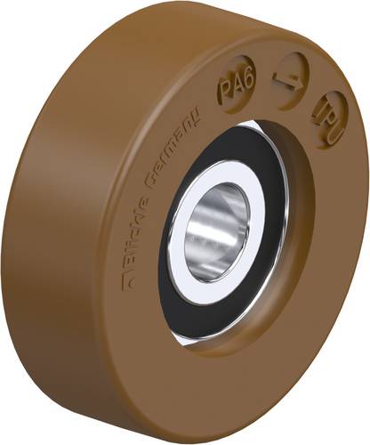 Blickle 760837 FPU 35x11/8-7K Führungsrolle Rad-Durchmesser: 35mm Tragfähigkeit (max.): 25kg 1St.