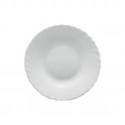 First Obstteller Ø 20 cm, weißes Glas, Bormioli Rocco, 6er-Packung