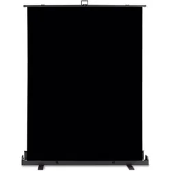 Walimex pro pro Roll-up Panel (157 cm, 200 cm), Hintergrundsystem, Schwarz