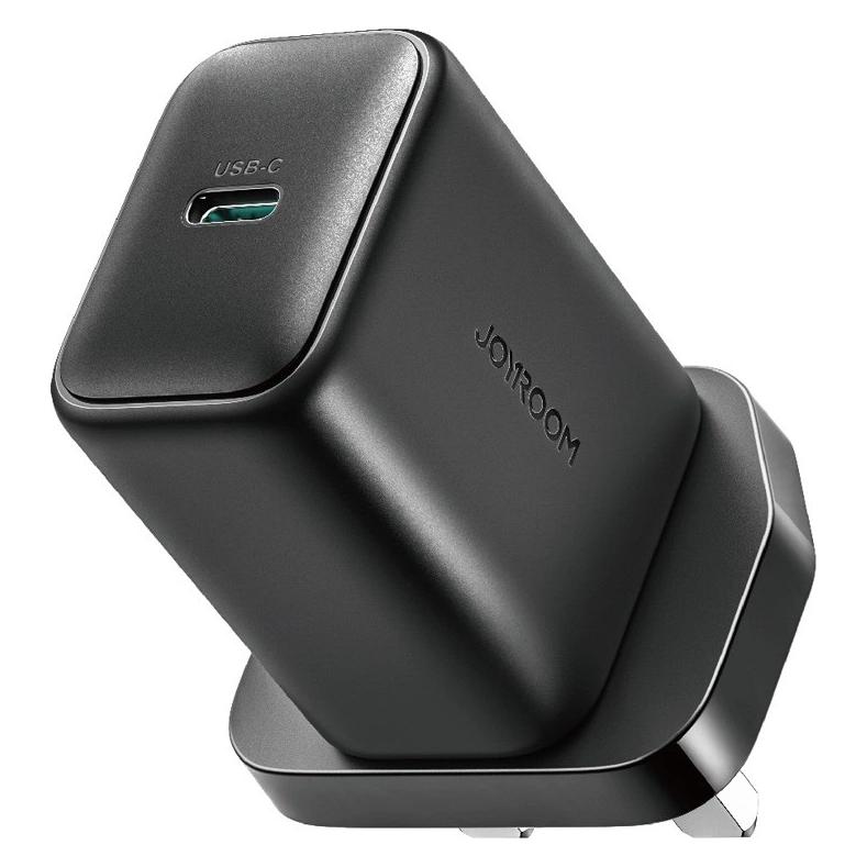 Joyroom JR-TCF23 25W Wandladegerät mit 1m USB-C Kabel - Schwarz (25 W, 1 Port) (JR-TCF23)