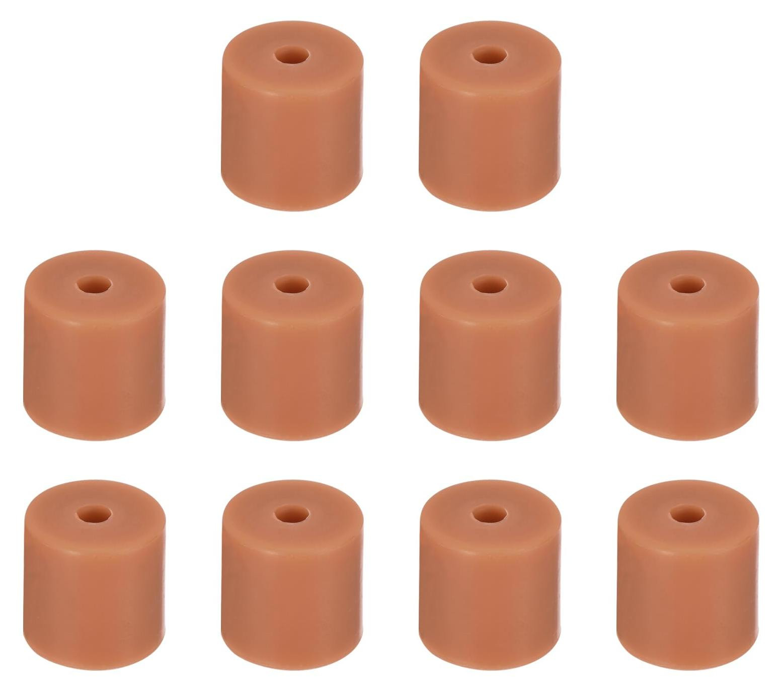 Dripio Siliconen dempers voor 3D-printer verwarmingsplaat, 16 mm, 10 stuks, bruin