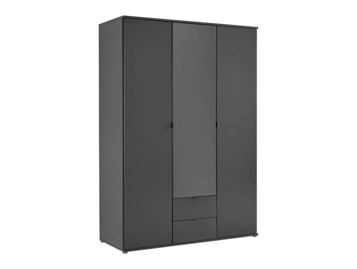 Drehtürenschrank 136/194/53 cm Grau