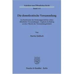Die demokratische Versammlung., Fachbücher von Martin Quilisch