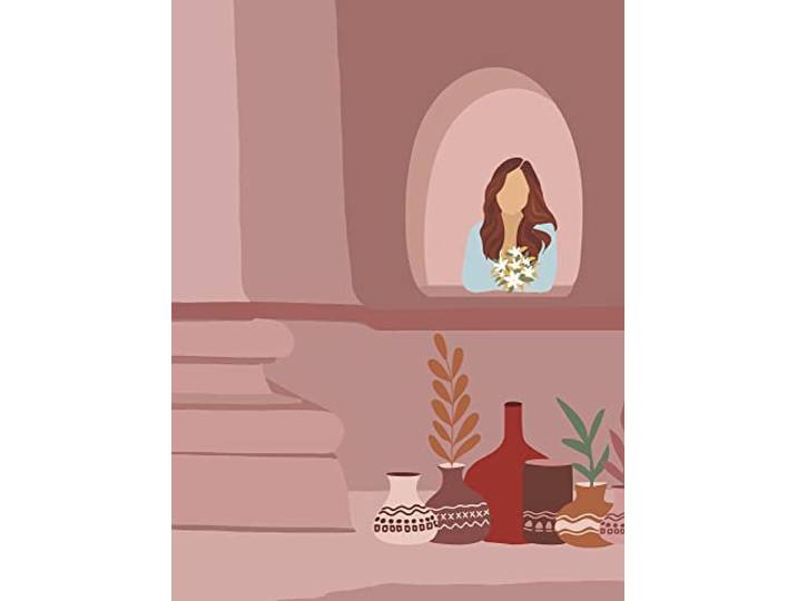 Komar Wandbild - Thousand and Two Nights - Größe: 30 x 40 cm - Poster, Kunstdruck, Dekoration, Wohnzimmer, Schlafzimmer