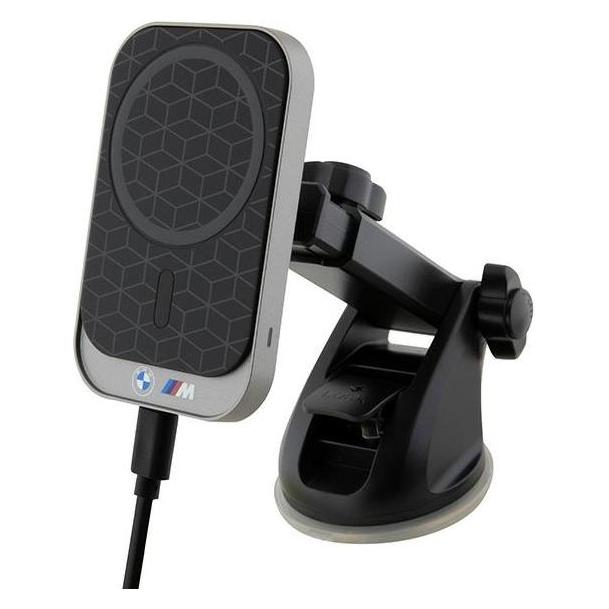 Energea BMW uchwyt indukcyjny BMMWCCMPGPK 15W na kokpit/do szyby/do kratki czarny/black MagSafe M Edition (BMW000678)
