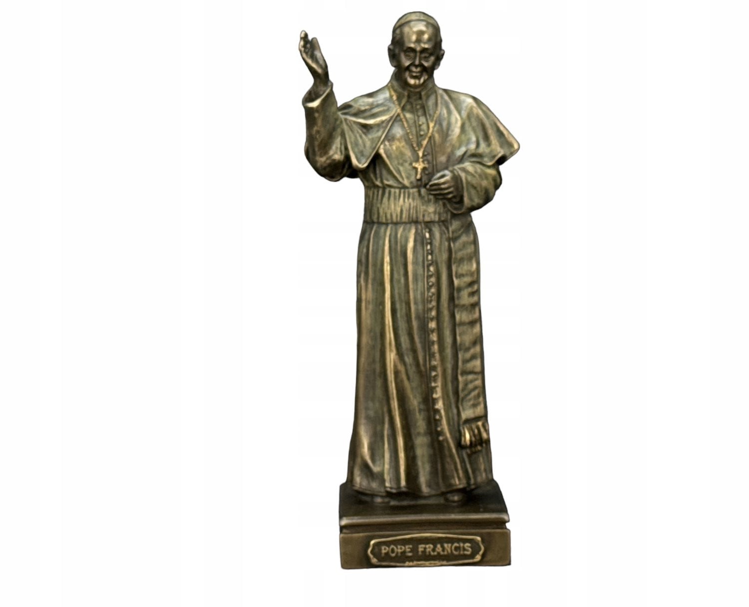 Veronese Paus Franciscus Beeldje - Brons - Decoratie voor op tafel