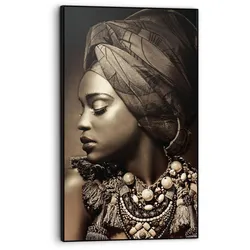 Bild AFRICAN BEAUTY (BH 70x118 cm) - bunt - BH 70x118 cm