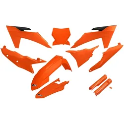 Ufo Plast, Motorrad Zubehör, Komplettset Orange KTM SX-F 350