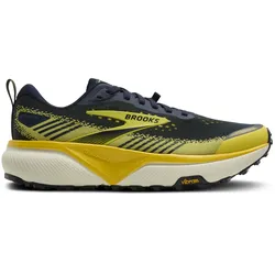 Brooks Cascadia 20 Herren All-Terrain-Laufschuh Navy/Cyber Yellow/Grey - 45