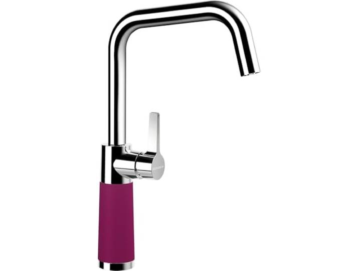 Schock 556000BRY Küchenarmatur SC-530 Berry – farbige Hochdruck Armatur CRISTADUR mit Festauslauf