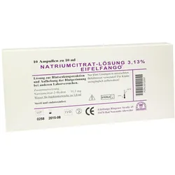 Natrium Citricum 3,13% Ampullen 10X10 ml