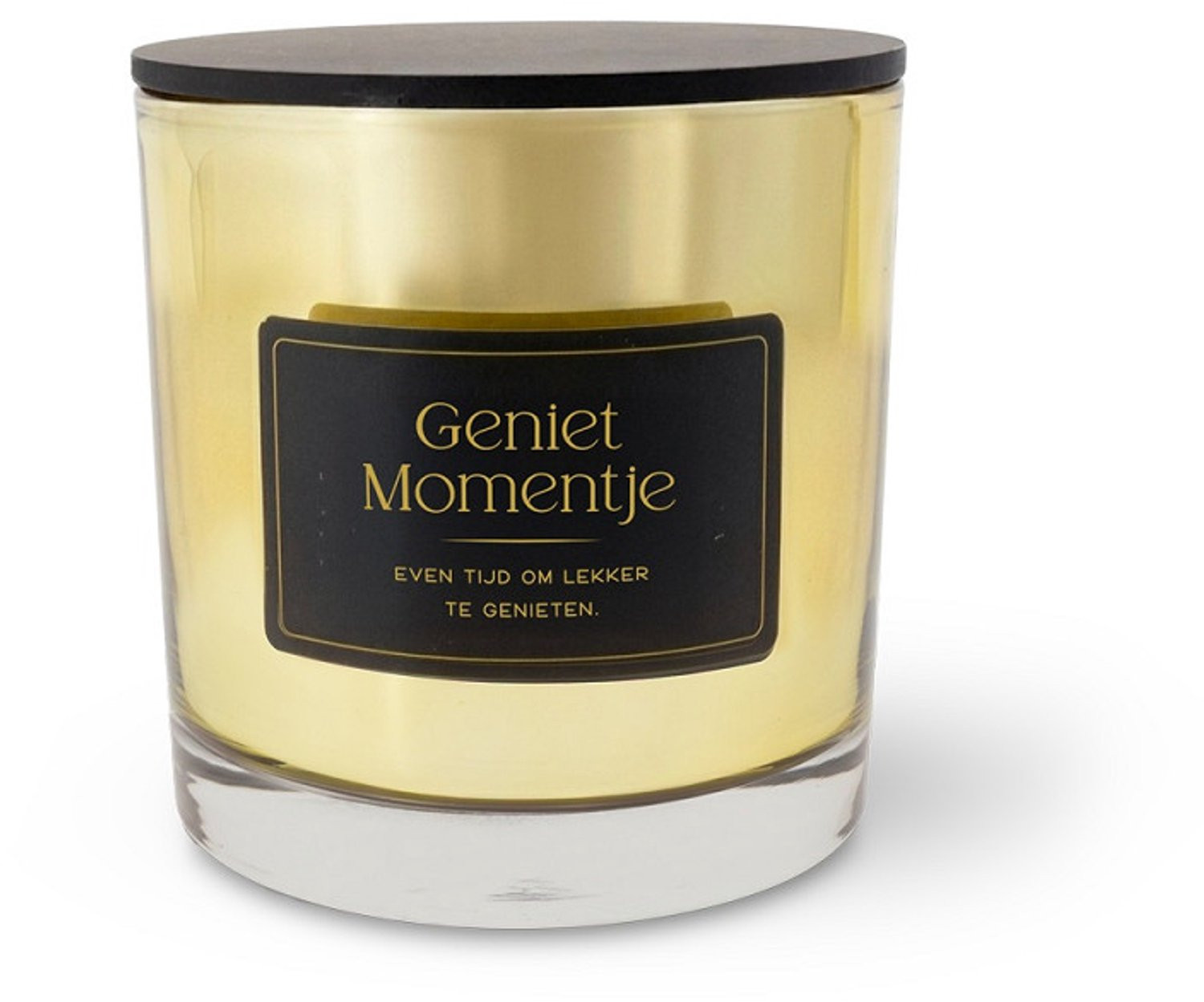 Genietmomentje Big Candle - Goud