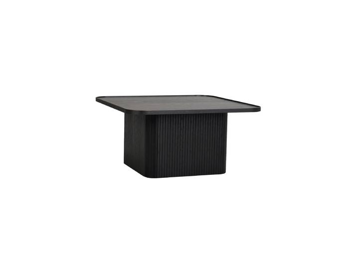 Stilvoller Couchtisch „Sulliva“ 80 x 80 cm Eiche Schwarz Rowico