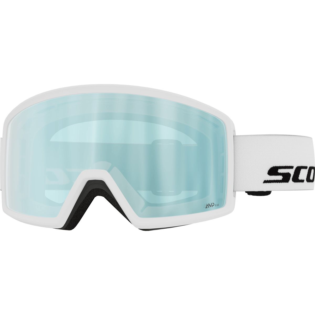 Scott Goggle Neo Compact white / amp ice chrome s2 (0002) - 4253310002372