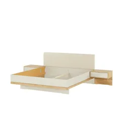 Bettanlage   ¦ creme ¦ Maße (cm): B: 215 H: 97