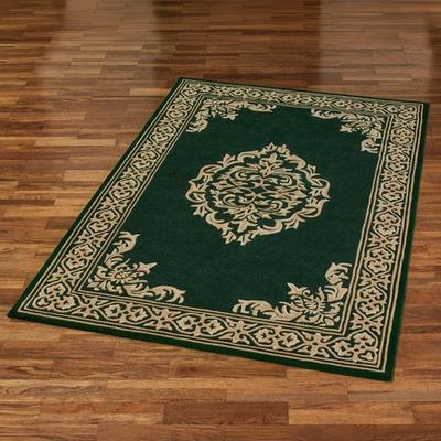 Touch of Class "Dynasty Rectangle Rug, 8' x 10'6"", Emerald Green"
