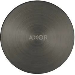 Hansgrohe AXOR ShowerSelect ID Thermostat HighFlow rund, Brushed Black Chrome, 12,8-34,8 l/min, 1-10 bar, flache Rosette, nachträglich ausrichtbar, einfache Installation