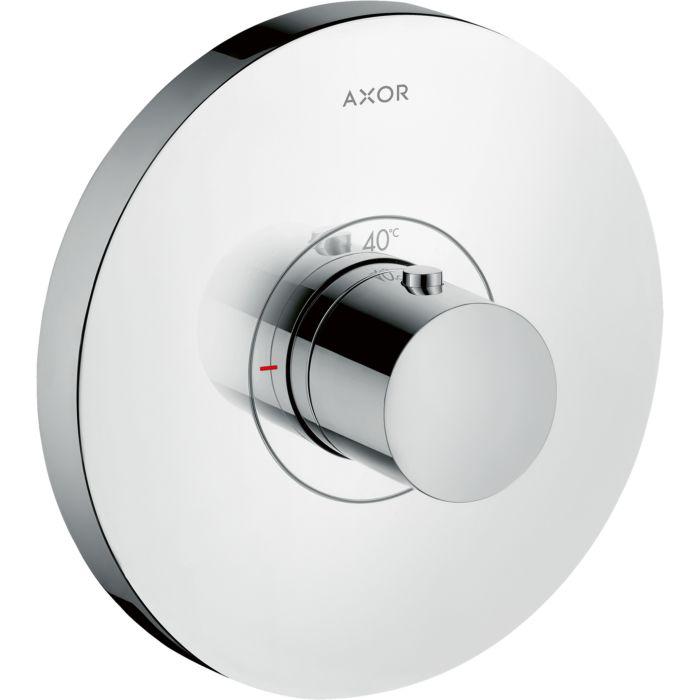hansgrohe Axor ShowerSelect Round Thermostat 36721000, Unterputz-Thermostat Highflow, chrom