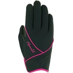 ROECKL SPORTS Damen Handschuhe Elena, Größe 6 in Schwarz Schwarz