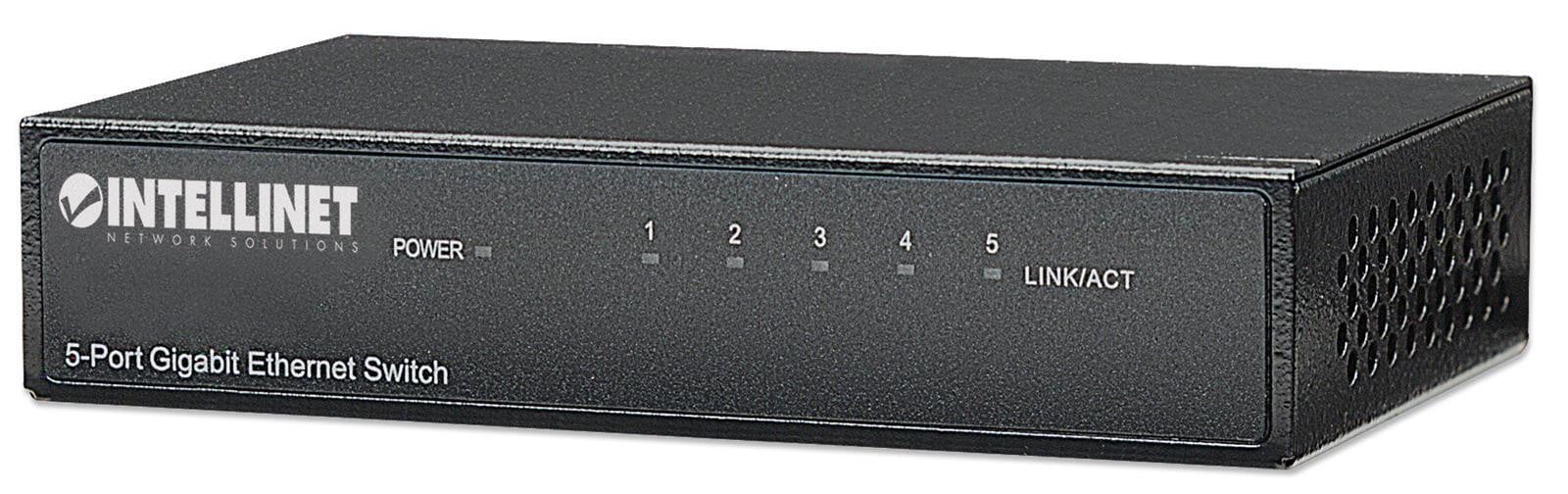 Intellinet 530378 Gigabit Ethernet Switch met Volledige Duplex-modus
