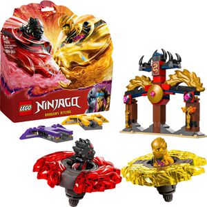 LEGO Ninjago 71826 Drachen-Spinjitzu Battle Pack, ab 6 Jahre, 186 Teile