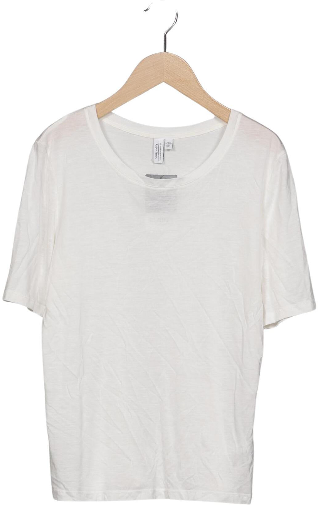 & Other Stories Damen T-Shirt, Weiß, Gr. XS, Lyocell - Second Hand