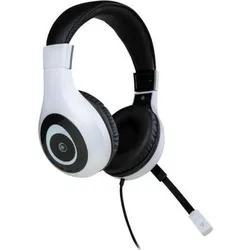 Bigben Kabelgebundenes PC-Headset mit Mikrofon (Kabelgebunden), Office Headset, Weiss