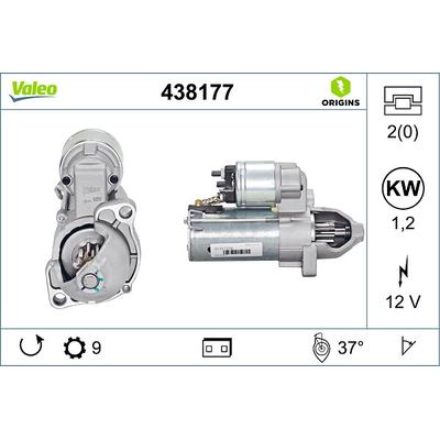 VALEO Starter NEW ORIGINAL PART 438177 für BMW