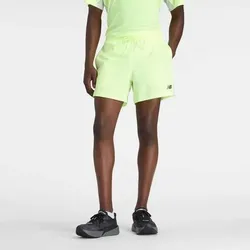 NEW BALANCE Herren Shorts Fast Days Short 5", Größe S in Gelb 61371
