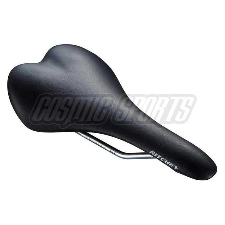 Ritchey Streem Sattel, 278x132mm, 7x7mm Streben Stahl, OE Verpackung, black (40020817001-796941402330)