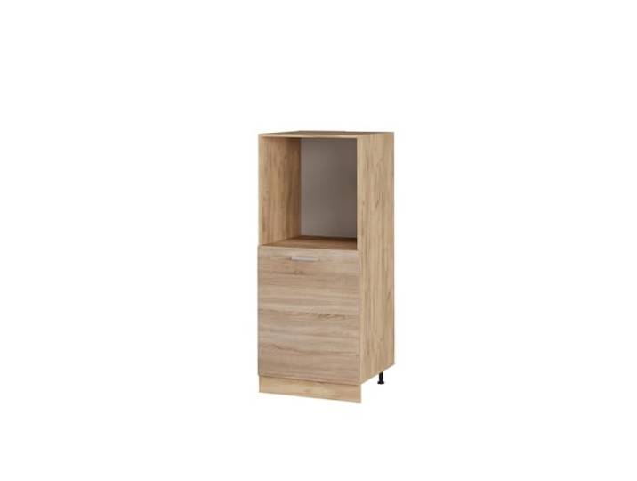 Vicco Herdumbauschrank R-Line, Sonoma, 60 cm Backofennische auf komfortabler Höhe · 2 Einlegeböden · Höhenverst. Füße · 1 Tür · Einfache Integration