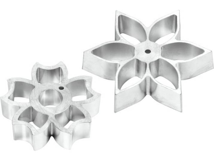 Plate-it buñuelos rosettes opzetstuk - Flower Power - 2-delige set