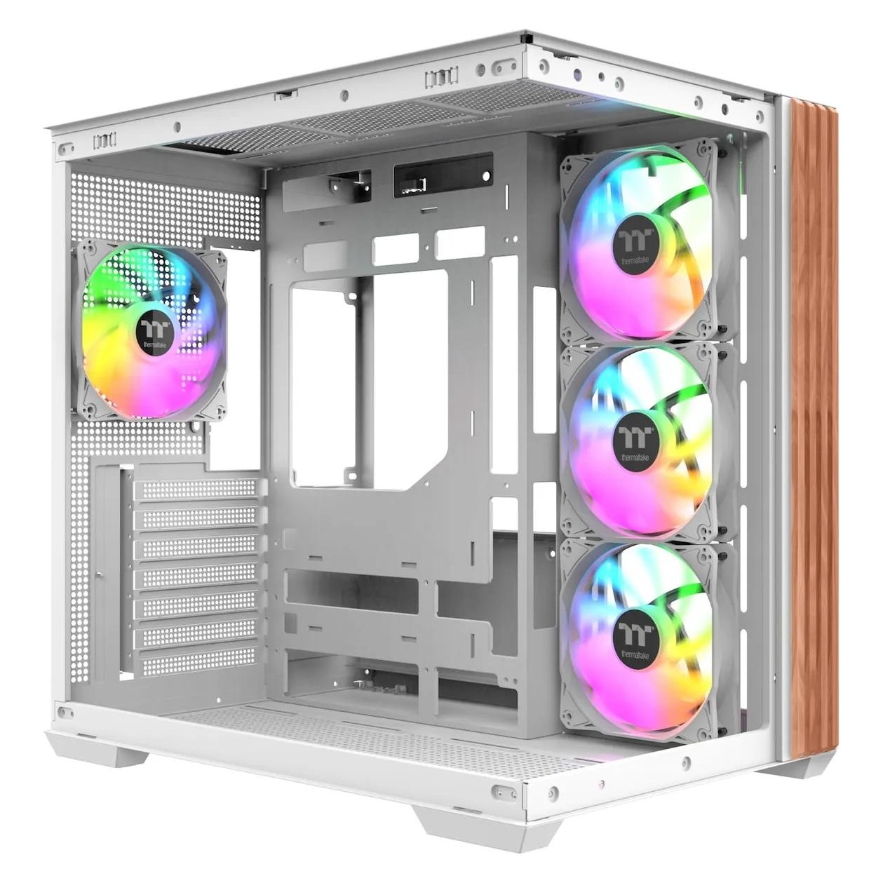 Thermaltake Geh View 380 WS Midi Tower "ARGB Snow" White retail (ATX, mATX, Mini-ITX) (CA-1Z2-00M6WN-WS)