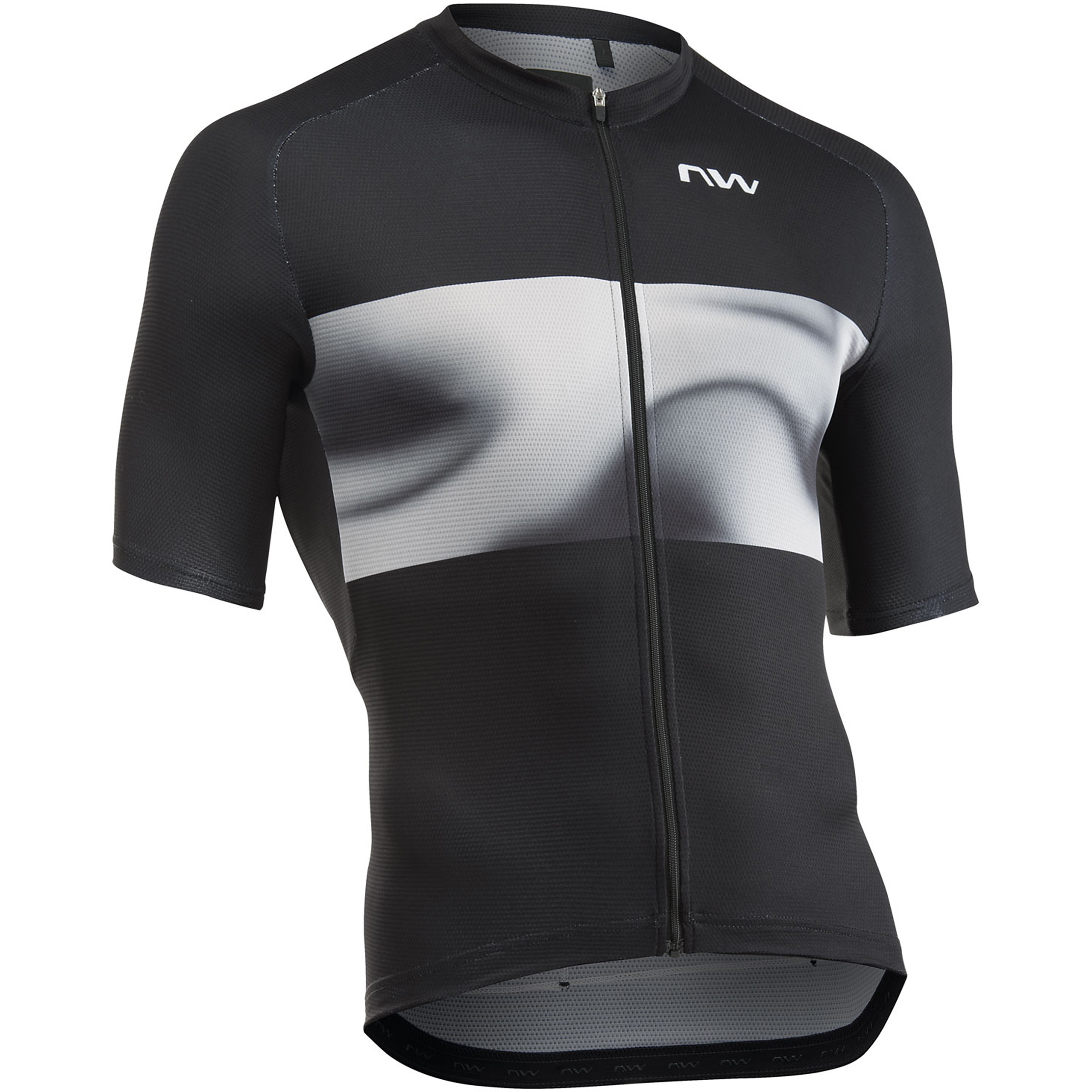 Northwave Force Evo Trikot Herren Radtrikots schwarz Größe M Rennrad Widerstandsfähig