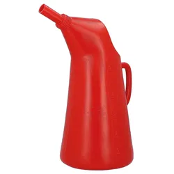Messbecher aus Polyethylen 5000 ml mit festem Auslauf