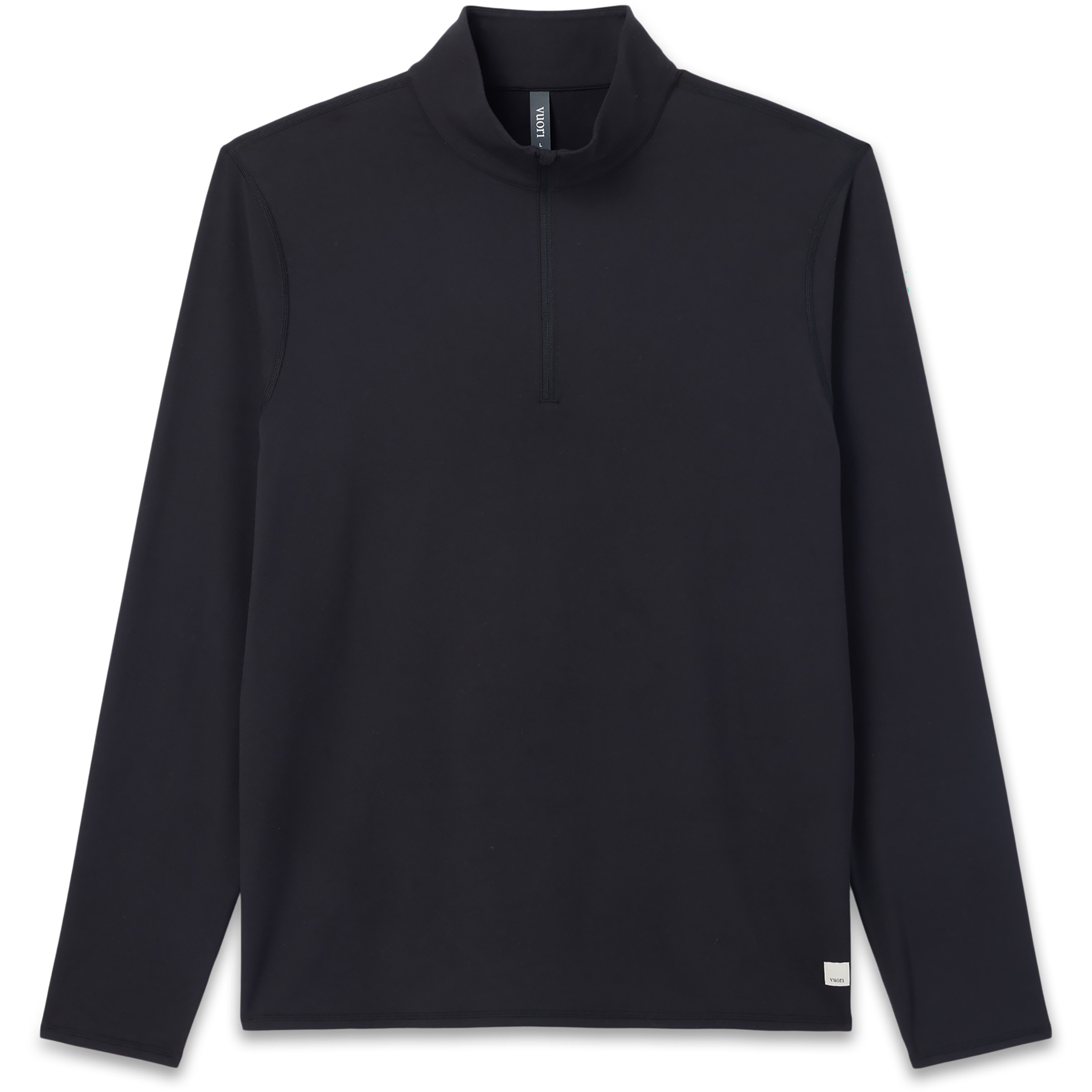 Vuori Ponto 1/2 Zip Mock Neck Herren Pullover schwarz Größe XL Lifestyle Elastisch
