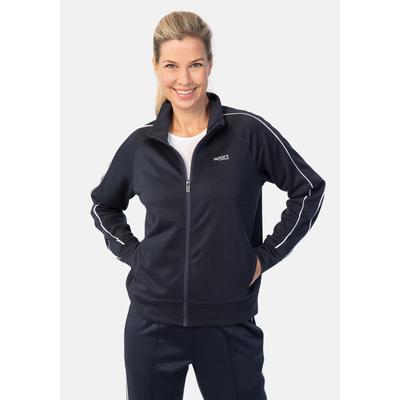 Sweatjacke STOOKER WOMEN "Training Sweatjacke", Damen, Gr. 40/42, blau (navy), angeraute Sweatware, 100% Polyester, regular fit, ohne Ausschnitt, Sweatjacken Sweatjacke, Sweatjacke Sport Synthetic für Damen