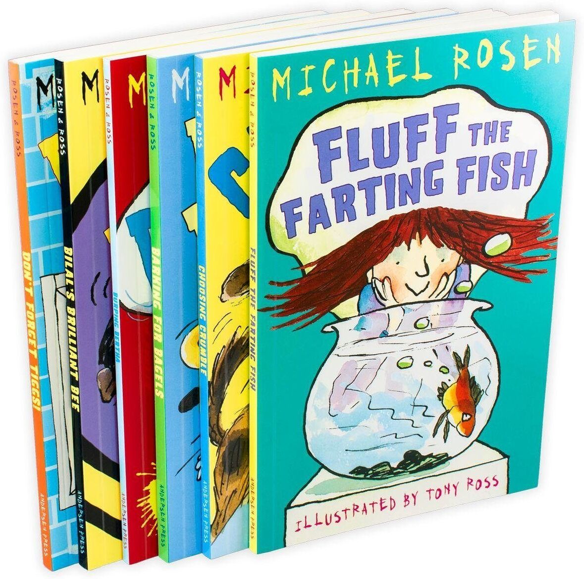 Michael Rosen Funny Stories 6 Books Collection Set - Age 5+ - Paperback Andersen Press Ltd