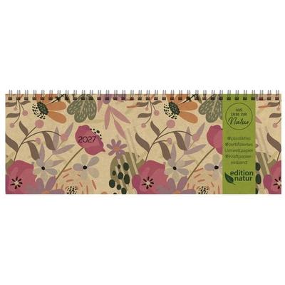 Tischkalender Edition Natur Blumenwiese 2027 quer