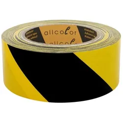 Allcolor, Klebeband, Cloth Warning Tape 650 black-yellow (50 mm)