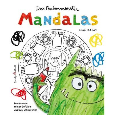 Das Farbenmonster – Mandalas, Taschenbuch von Anna Llenas, Verlagshaus Jacoby & Stuart, 978-3-96428-331-3