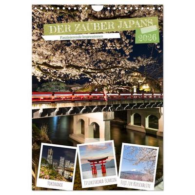 DER ZAUBER JAPANS Faszinierende Impressionen (Wandkalender 2026 DIN A4 hoch), CALVENDO Monatskalender