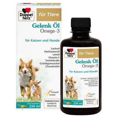 Doppelherz für Tiere Gelenk Öl f.Hunde/Katzen 250 ml Flüssigkeit