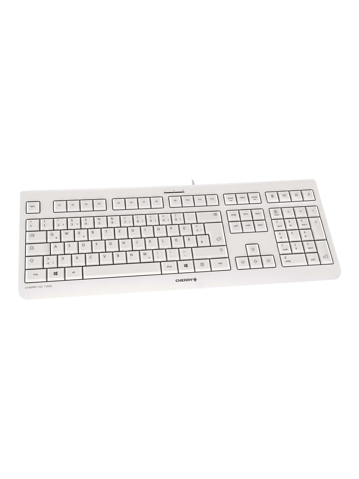 Cherry KC 1000 - Tastatur - Grau