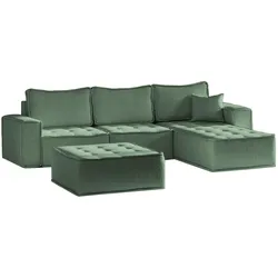 ECKSOFA Sande In Raven