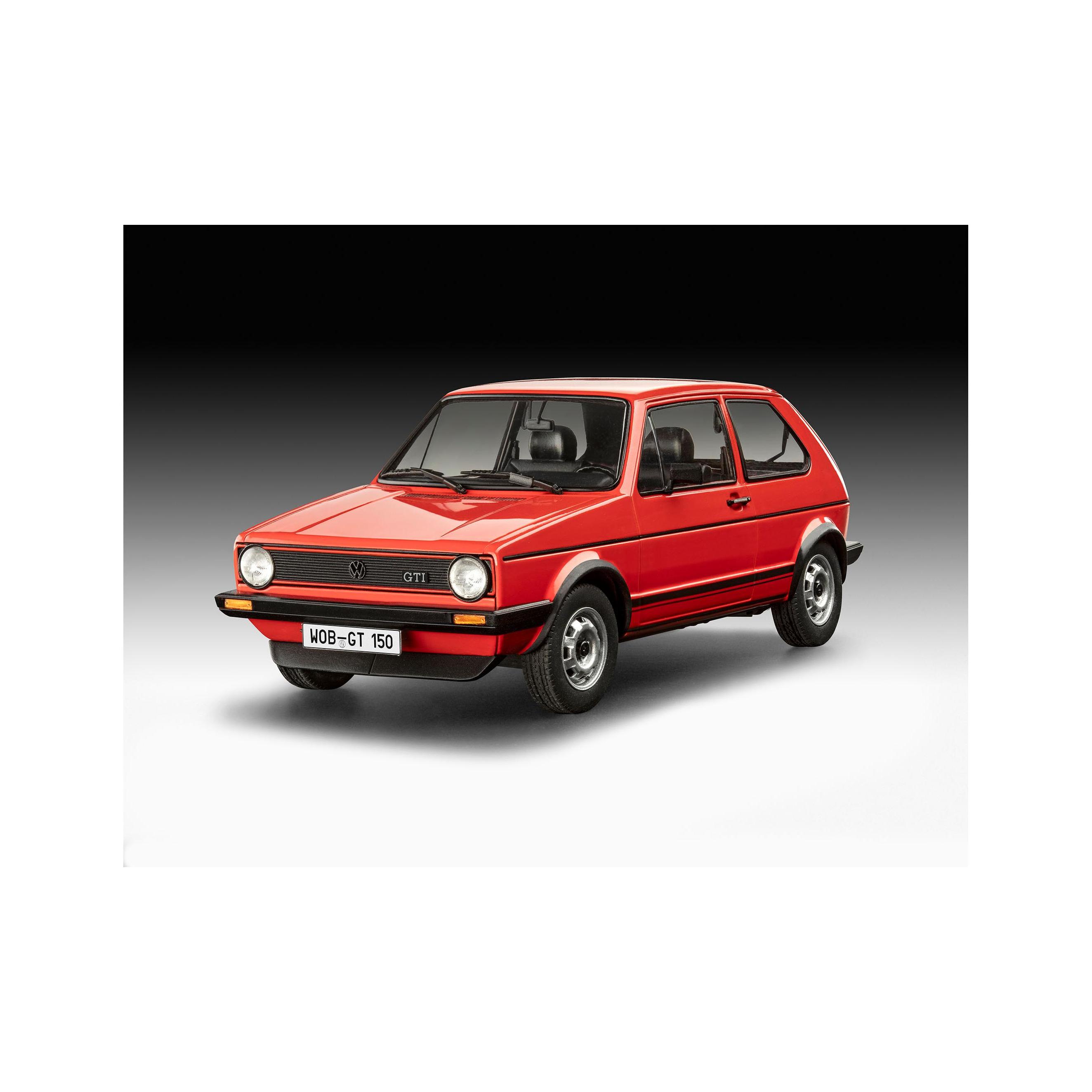 Revell Geschenkset 50 Jahre VW Golf 1 GTi (05623)