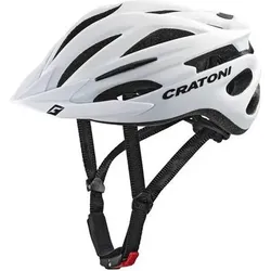 CRATONI MTB Fahrradhelm Pacer weiß matt, Größe 58-62 in Weiß Weiß